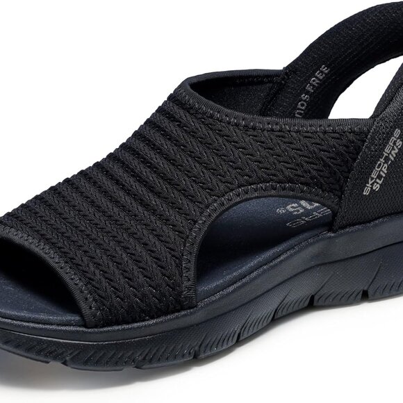 Women's Vegan Slip-On Sport Sandal with Cushioned Footbed and Flexible Outsole - Picture 1 of 6